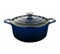 Round Deep Casserole 20cm - BLUE